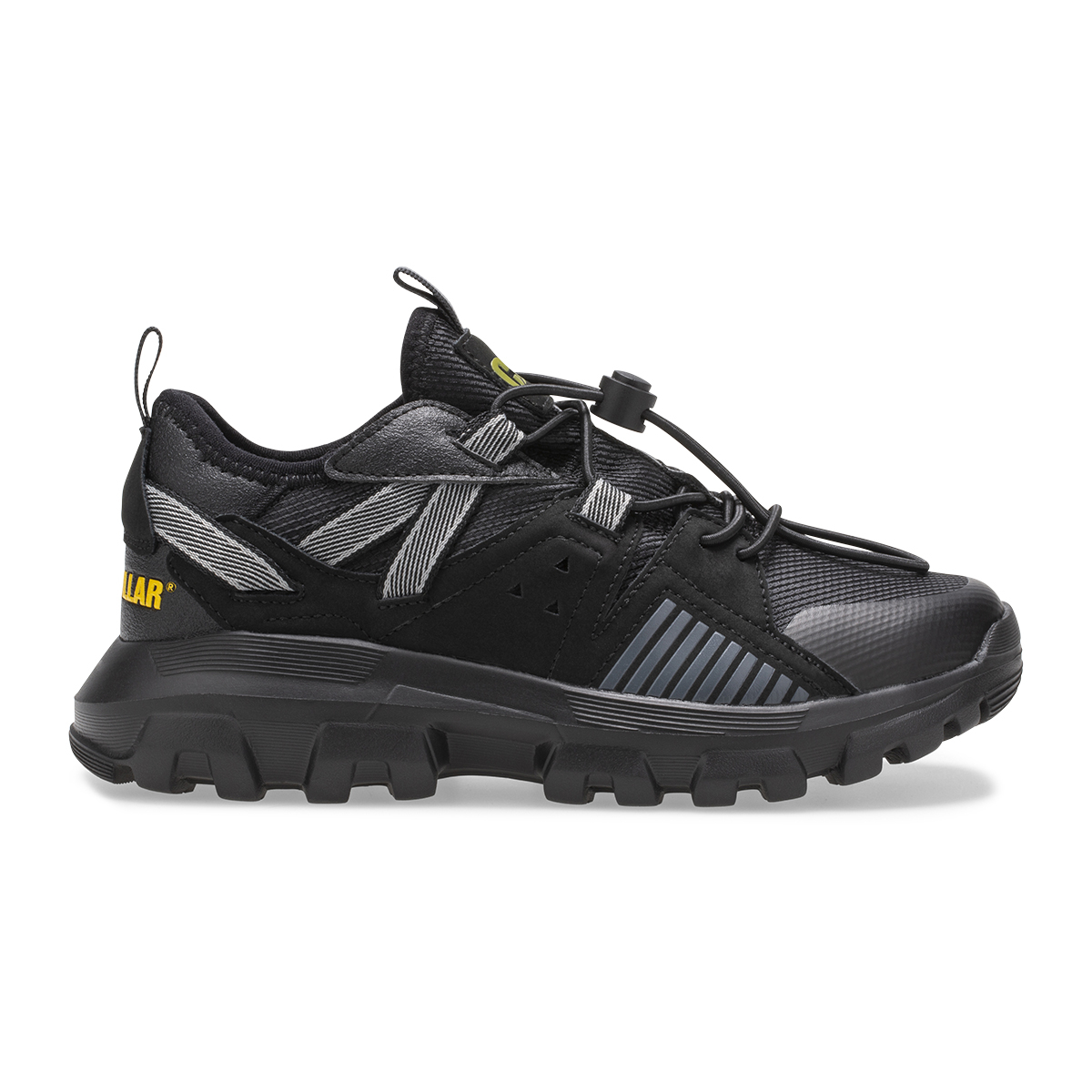 Sneakersy Dziecięce Caterpillar Raider Czarne | PL-5168