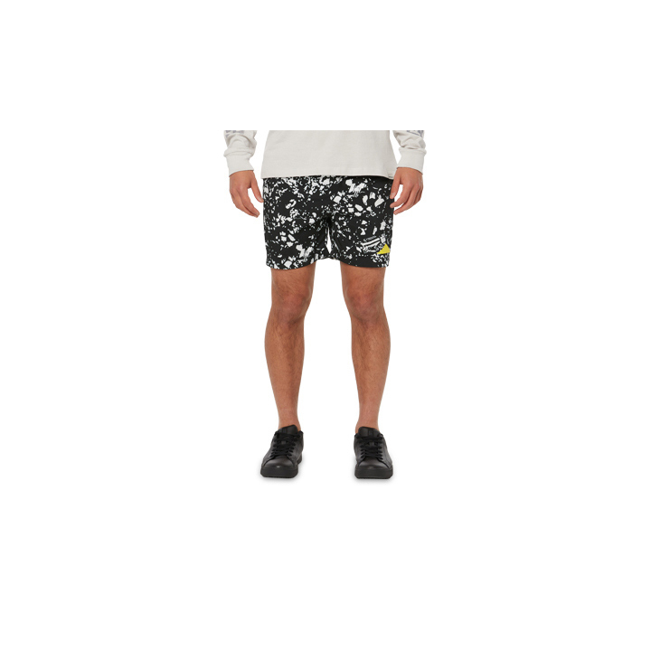 Spodenki Męskie Caterpillar Foundation Swim Trunk Black/White | PL-4152